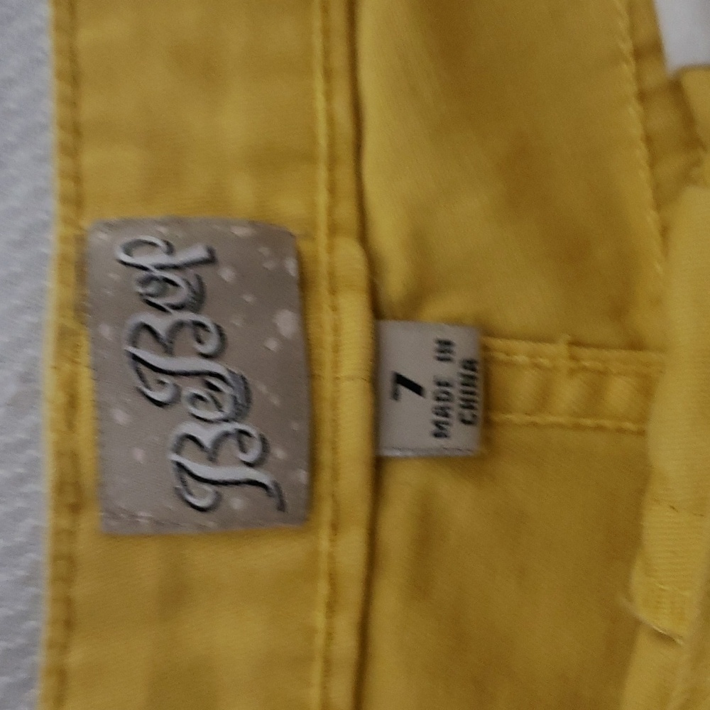 Bebop yellow shorts - Picture 2 of 3